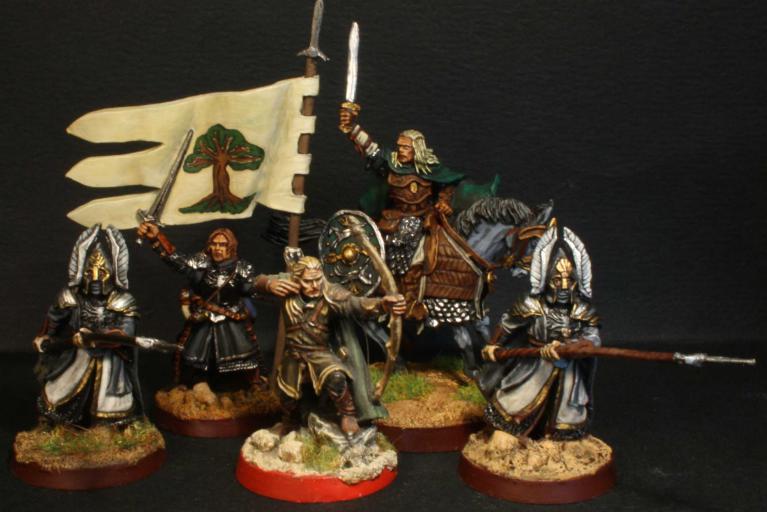 Humains et Legolas 